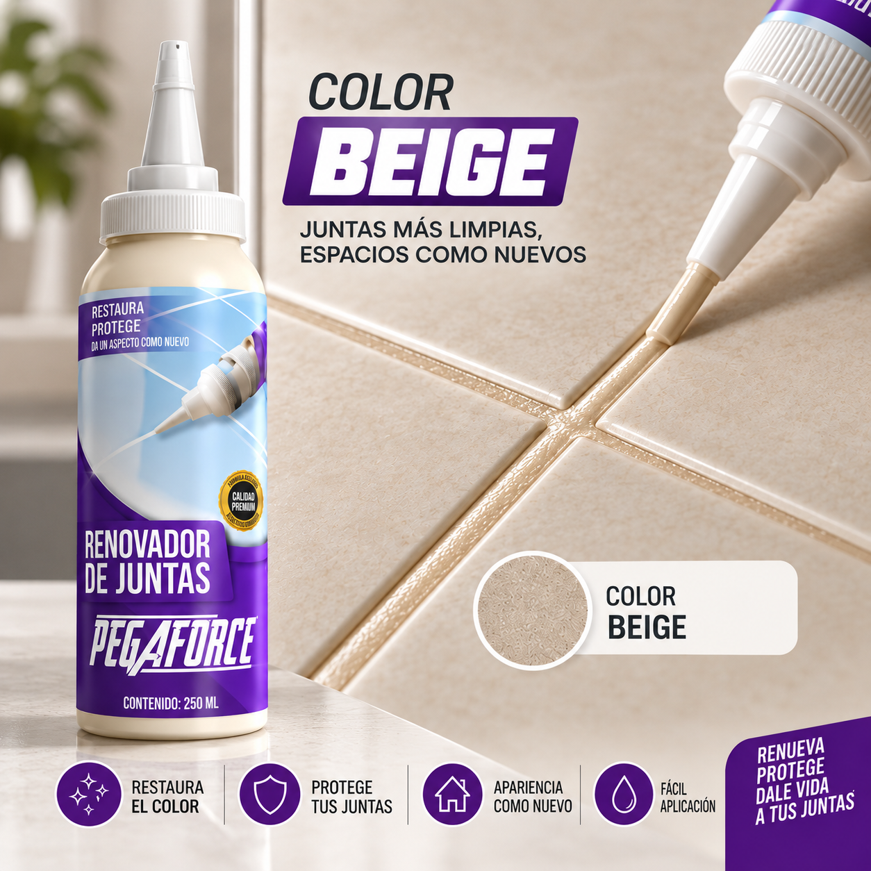 Renovador De Juntas Pegaforce 250ml
