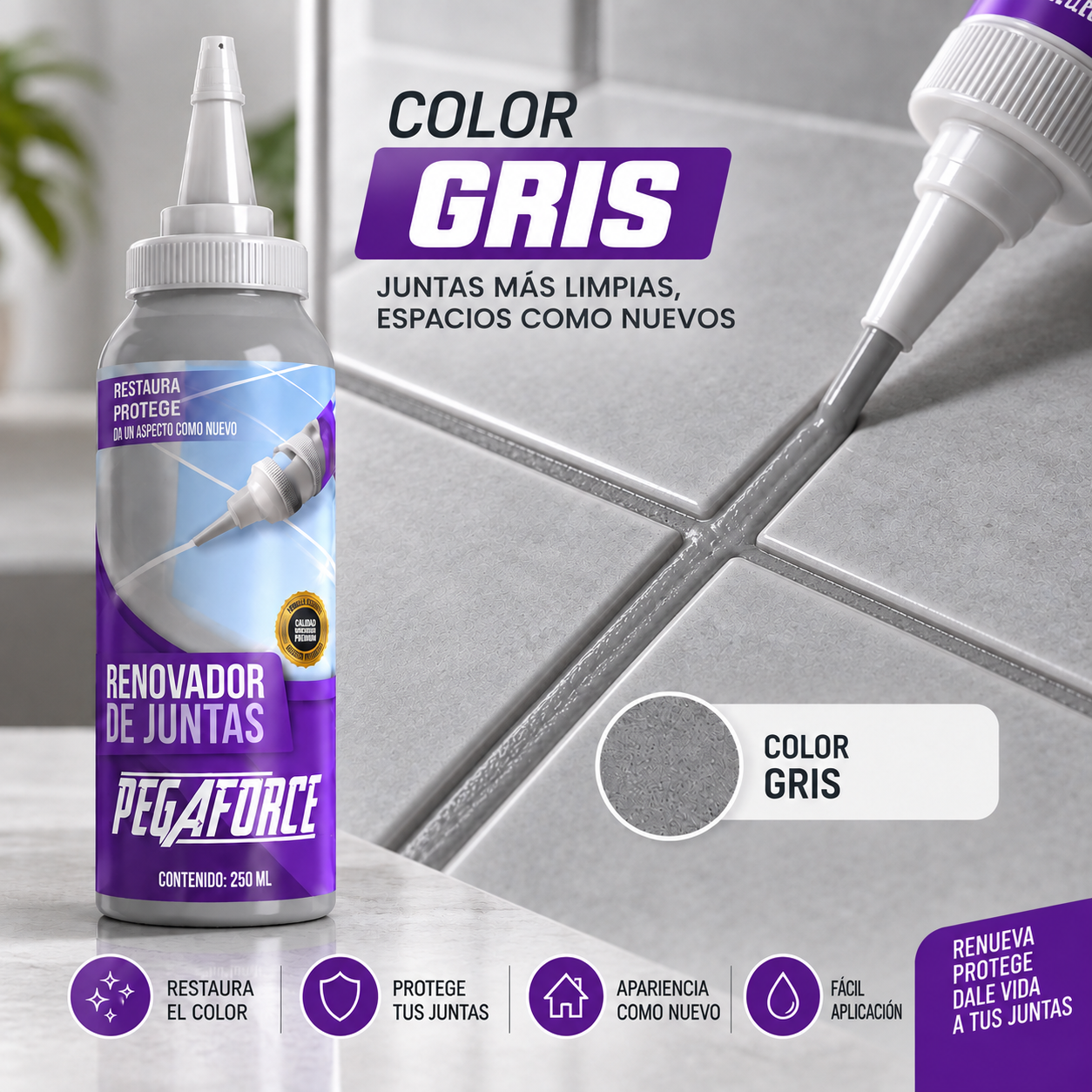 Renovador De Juntas Pegaforce 250ml